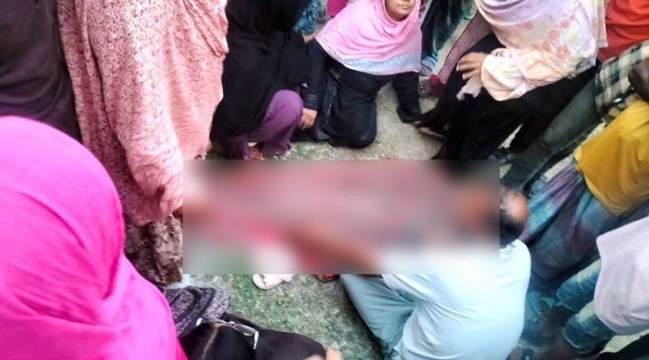 তেলবাহী ট্রাকের চাকায় পিষ্ট হয়ে শিশুর মৃত্যু